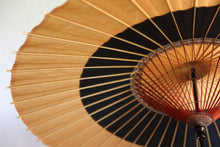 画像をギャラリービューアに読み込む, 蛇の目傘【助六 柿渋染×黒】