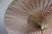 画像をギャラリービューアに読み込む, 日傘【二重張 ムラ染 ピンク系×白】