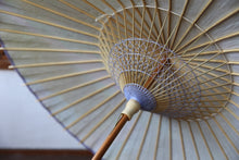 画像をギャラリービューアに読み込む, 日傘【二重張 ムラ染 グリーン系×白】