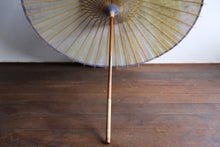 画像をギャラリービューアに読み込む, 日傘【二重張 ムラ染 グリーン系×白】