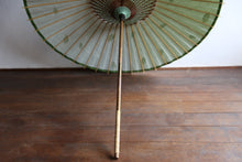 画像をギャラリービューアに読み込む, 日傘【二重張 緑×藍の葉】