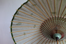 画像をギャラリービューアに読み込む, 日傘【二重張 緑×藍の葉】