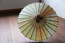 画像をギャラリービューアに読み込む, まめ和傘【ムラ染め オレンジグリーンA】