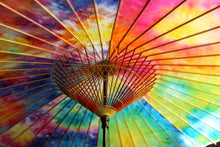 画像をギャラリービューアに読み込む, 蛇の目傘【カラフルⅣ】