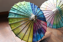 画像をギャラリービューアに読み込む, まめ和傘【カラフルB】
