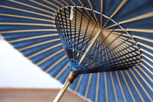 画像をギャラリービューアに読み込む, 日傘【群青】(女竹) - 和傘CASA