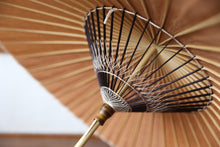 画像をギャラリービューアに読み込む, 日傘【二重張 雲竜紙×柿渋染】(女竹)