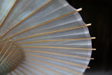 画像をギャラリービューアに読み込む, 日傘【二重張 かすみ染め ブルー系×白】(女竹) - 和傘CASA