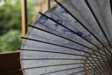 画像をギャラリービューアに読み込む, 日傘【二重張 水色×もみ紙 青ぼかし】 - 和傘CASA