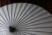 画像をギャラリービューアに読み込む, 日傘【二重張 白×もみ紙 水色】