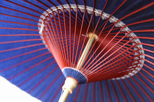 画像をギャラリービューアに読み込む, 【Y様専用】番傘【紺(赤骨)】