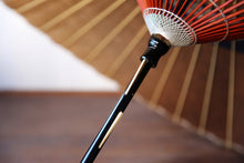 Load image into Gallery viewer, 蛇の目傘【中張 柿渋染(黒柿)×藍】 - 和傘CASA