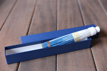 画像をギャラリービューアに読み込む, まめ和傘【切継ぎ 桜(青×白)】 - 和傘CASA