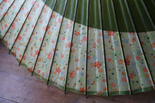 画像をギャラリービューアに読み込む, 蛇の目傘【月奴 鶯×小花】