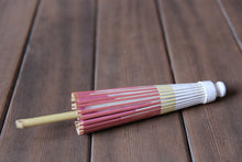 画像をギャラリービューアに読み込む, まめ和傘【切継ぎ 桜(ピンク×白)】 - 和傘CASA