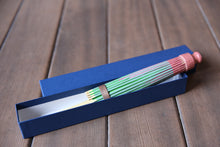 画像をギャラリービューアに読み込む, まめ和傘【切継ぎ 桜(緑×ピンク)】 - 和傘CASA