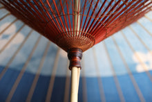 画像をギャラリービューアに読み込む, 蛇の目傘【石徹白藍染2024 助六 花冠】 - 和傘CASA