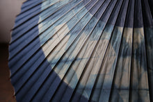 画像をギャラリービューアに読み込む, 蛇の目傘【石徹白藍染2024 助六 雪片】