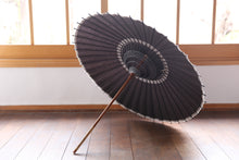 画像をギャラリービューアに読み込む, 日傘【黒(黒骨)】 - 和傘CASA