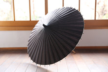 画像をギャラリービューアに読み込む, 日傘【黒(黒骨)】 - 和傘CASA