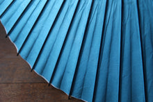 画像をギャラリービューアに読み込む, 日傘【ブルーグリーン(中置折染/黒骨)】