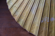 画像をギャラリービューアに読み込む, 日傘【二重張 かすみ染め 菜の花×白】(女竹)