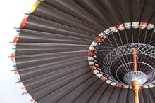 画像をギャラリービューアに読み込む, 日傘【黒(軒中置折染/黒骨)】