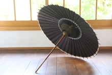 画像をギャラリービューアに読み込む, 日傘【黒(黒骨)】(イエロー)