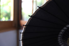 画像をギャラリービューアに読み込む, 日傘【黒(黒骨)】(イエロー)