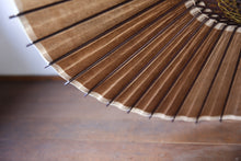 画像をギャラリービューアに読み込む, 日傘【柿渋染(黒骨)】 (イエロー)