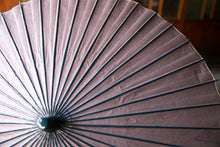 画像をギャラリービューアに読み込む, 日傘【二重張 紫×もみ紙×カーキ】