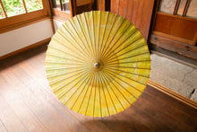 画像をギャラリービューアに読み込む, 日傘【二重張 かすみ染め 菜の花×白】