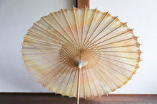Load image into Gallery viewer, 日傘【網代 かすみ染め オレンジイエロー】 - 和傘CASA