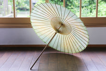 Cargar imagen en el visor de la galería, 日傘【かすみ染め グリーンイエロー】 - 和傘CASA