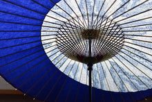 画像をギャラリービューアに読み込む, 蛇の目傘【月奴 紺×長良川】 - 和傘CASA