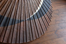 画像をギャラリービューアに読み込む, 蛇の目傘【交叉 柿渋×黒(白)】 - 和傘CASA