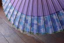 画像をギャラリービューアに読み込む, 蛇の目傘【軒奴 ラベンダー×あじさい】