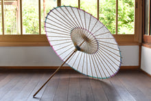 画像をギャラリービューアに読み込む, 日傘【軒ぼかし ピンクグリーン】 - 和傘CASA