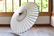 画像をギャラリービューアに読み込む, 日傘【軒ぼかし ピンクグリーン】 - 和傘CASA