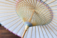 画像をギャラリービューアに読み込む, 日傘【軒ぼかし ピンクグリーン】 - 和傘CASA