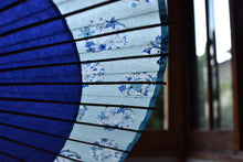 画像をギャラリービューアに読み込む, 蛇の目傘【軒奴 紺×四君子青】