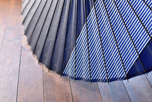 Load image into Gallery viewer, 蛇の目傘【縞帯 紺】 - 和傘CASA