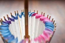 Load image into Gallery viewer, 日傘【軒ぼかし ピンクターコイズ】 - 和傘CASA