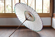 将图片加载到图库查看器,日傘【軒ぼかし グリーンパープル】 - 和傘CASA