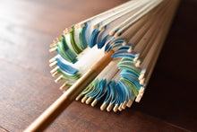 画像をギャラリービューアに読み込む, 日傘【軒ぼかし グリーンターコイズ】 - 和傘CASA