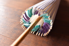 将图片加载到图库查看器,日傘【軒ぼかし グリーンパープル】 - 和傘CASA