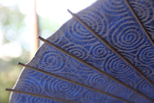 画像をギャラリービューアに読み込む, 日傘【二重張 紺×渦まき】 - 和傘CASA