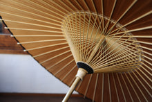 画像をギャラリービューアに読み込む, 番傘【柿渋染】(軒黒)