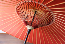 画像をギャラリービューアに読み込む, 蛇の目傘【無地 橙】 - 和傘CASA