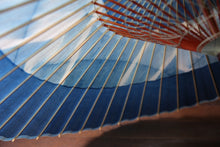 画像をギャラリービューアに読み込む, 蛇の目傘【石徹白藍染2023 助六四角】